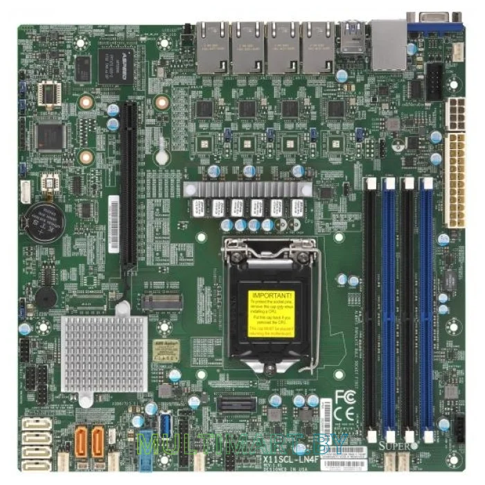 Материнская плата Supermicro MBD-X11SCL-LN4F-O